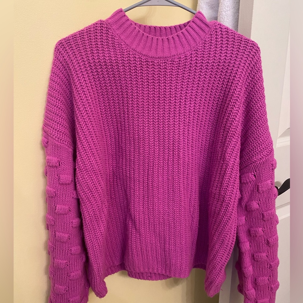 Hot Pink Sweater Size Small